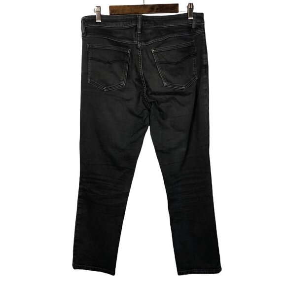 Free People Black High Rise Jasper Cropped Ankle Straight Jeans 28 - Picture 5 of 10